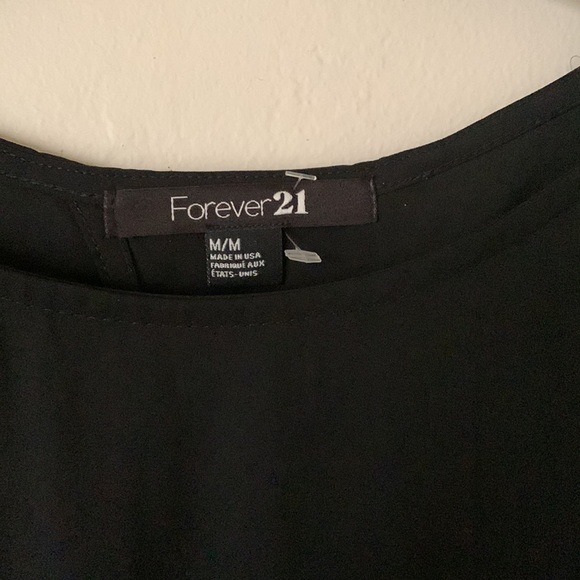 M Forever21 Cold Shoulder Open Back Mini Dress - Picture 2 of 5